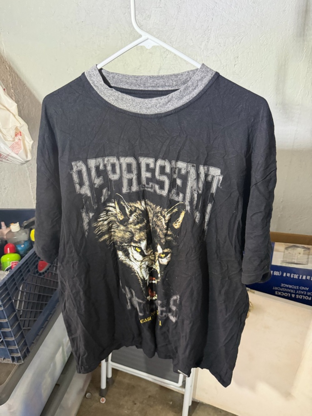 Affliction x Represent “Pleasure To Kill” T-Shirt Oversized M / fitted L